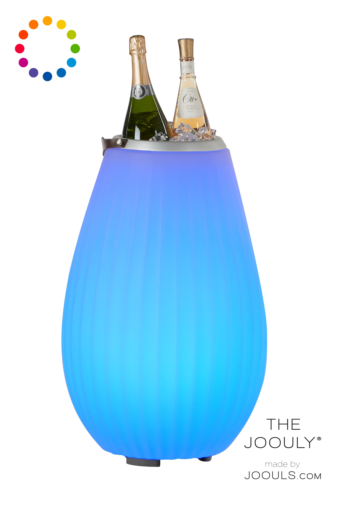 JOOULY 65 - Getränkekühler mit LED Licht und Bluetooth Lautsprecher - 2020 Generation
