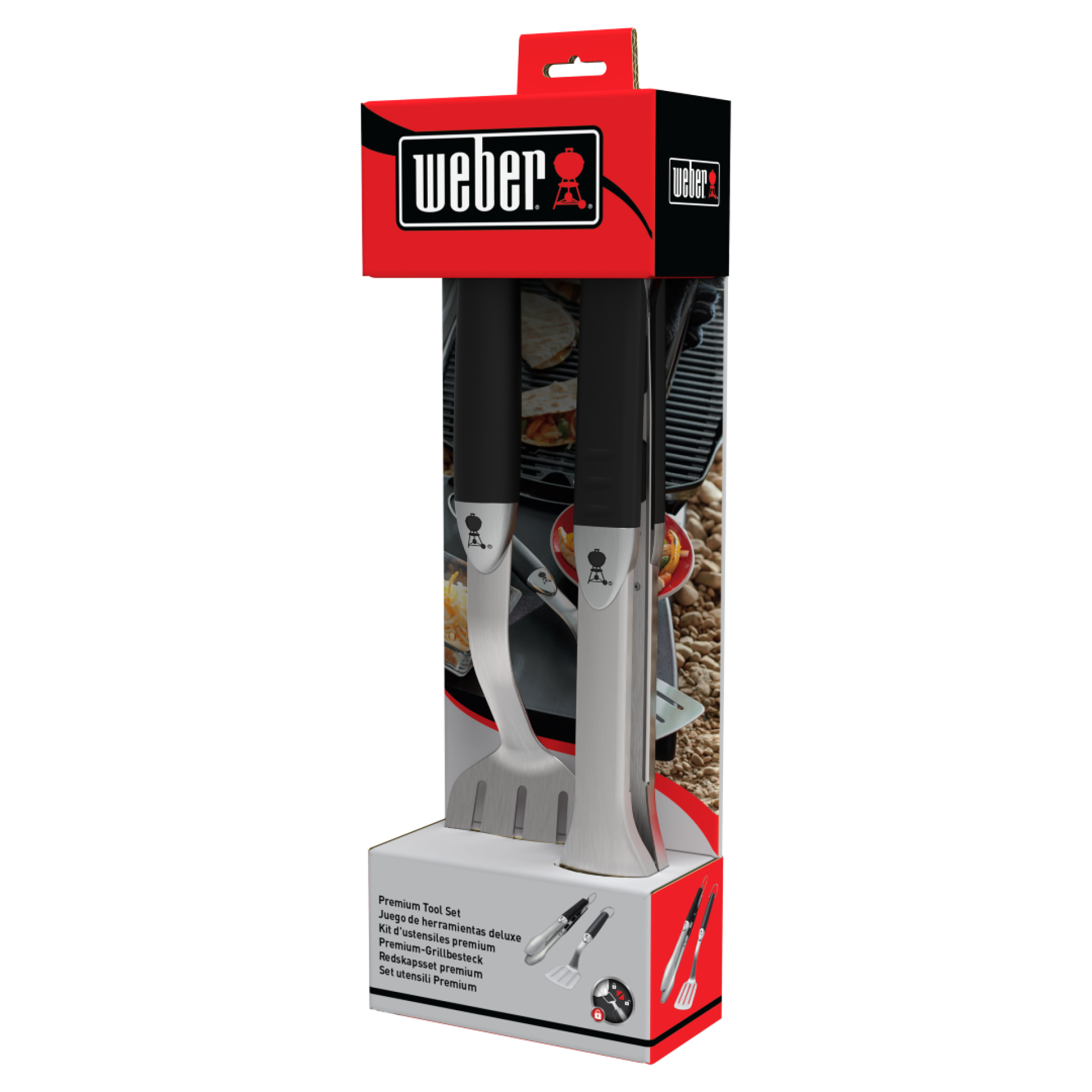Preview: Weber_Premium_Grillbesteck_zweiteilig_Verpackung