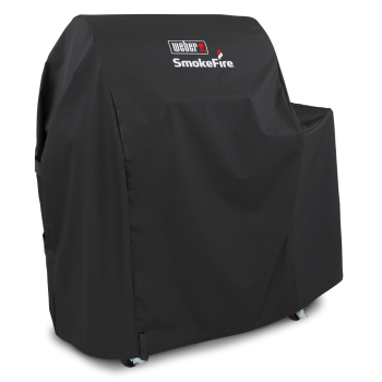 Preview: Weber Premium Abdeckhaube SmokeFire Ex4 linke Seite