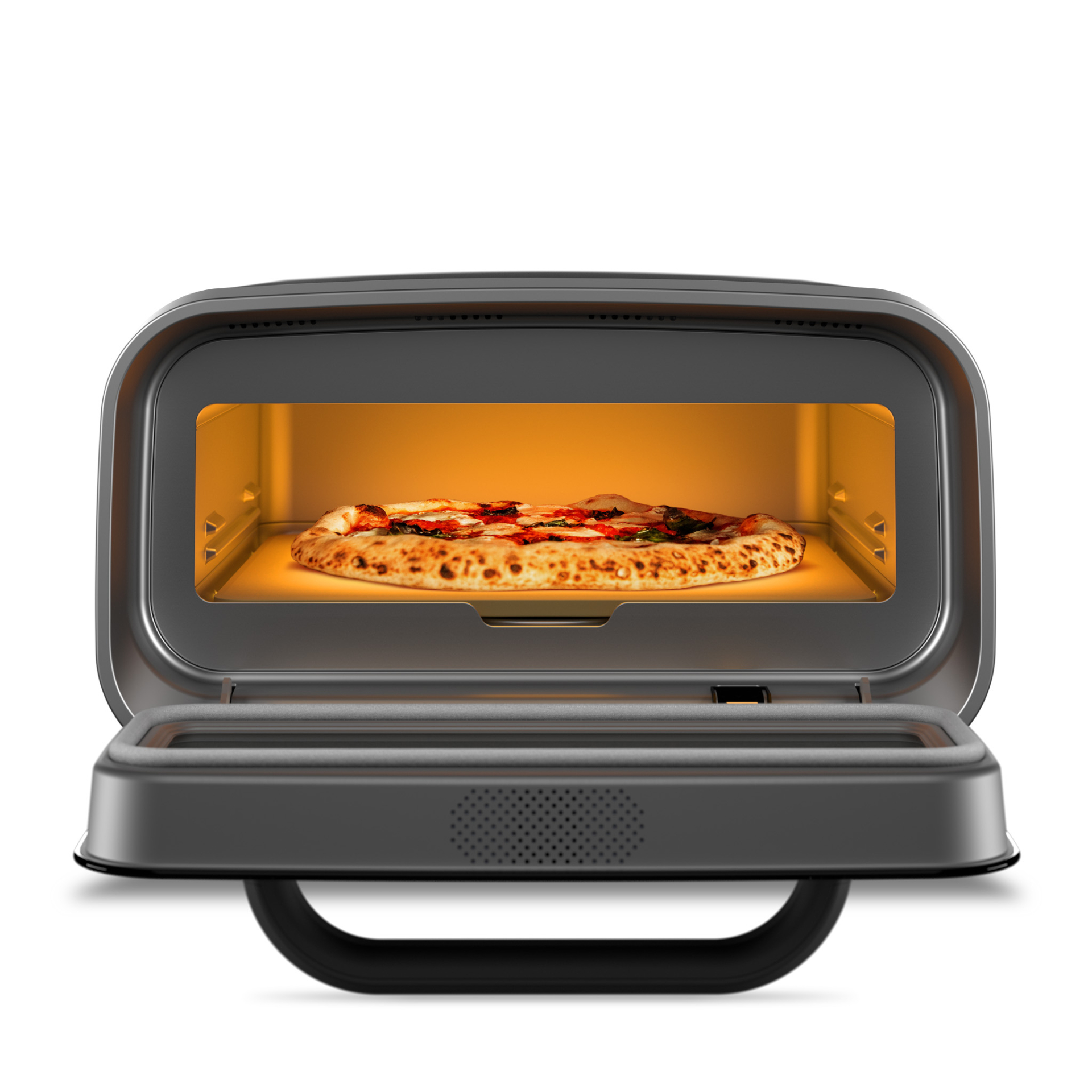Ooni Volt 2 mit podest und pizza