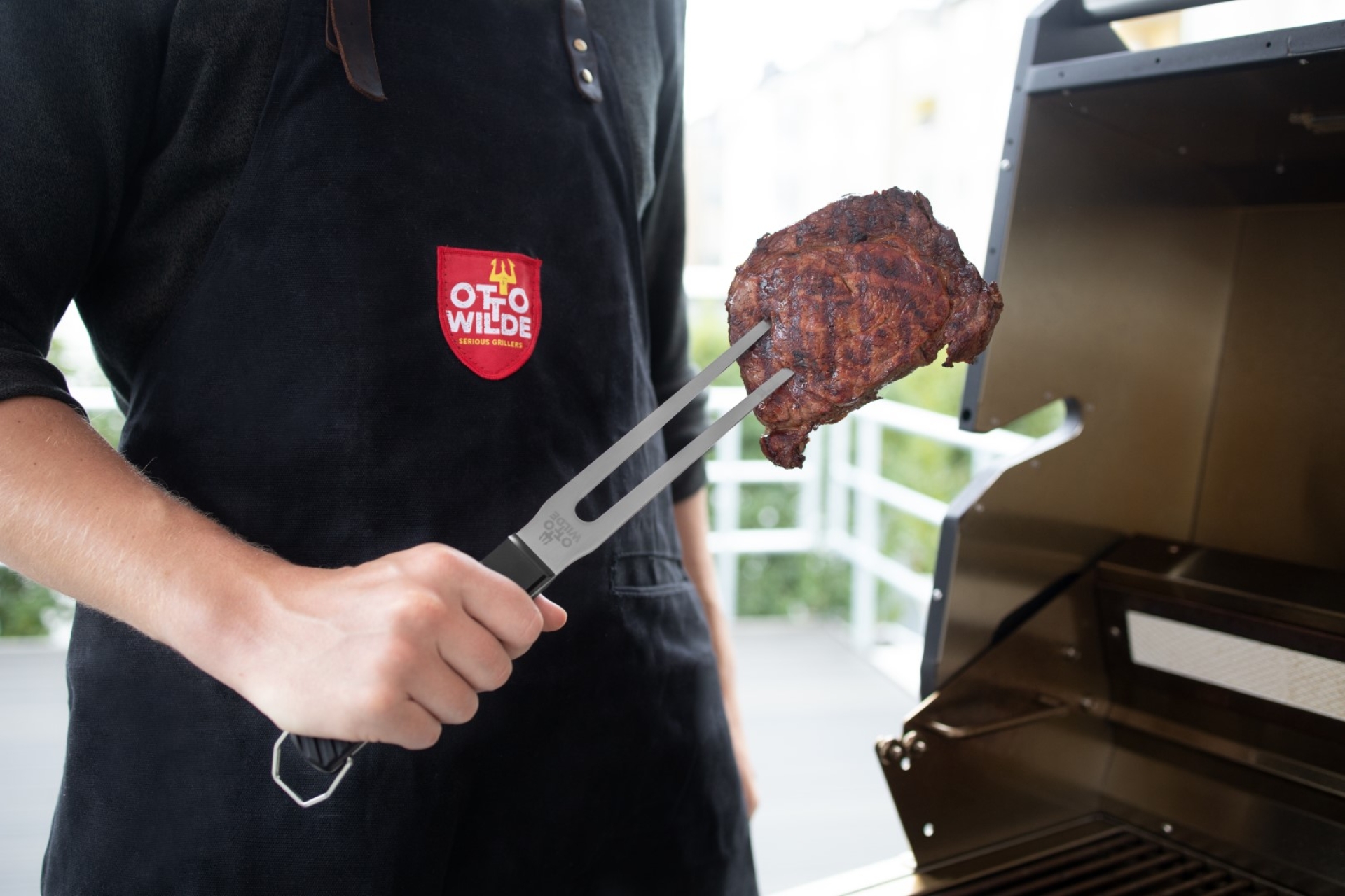 Otto Wilde Grillbürste seitlich Otto Wilde Grillbürste seitlich