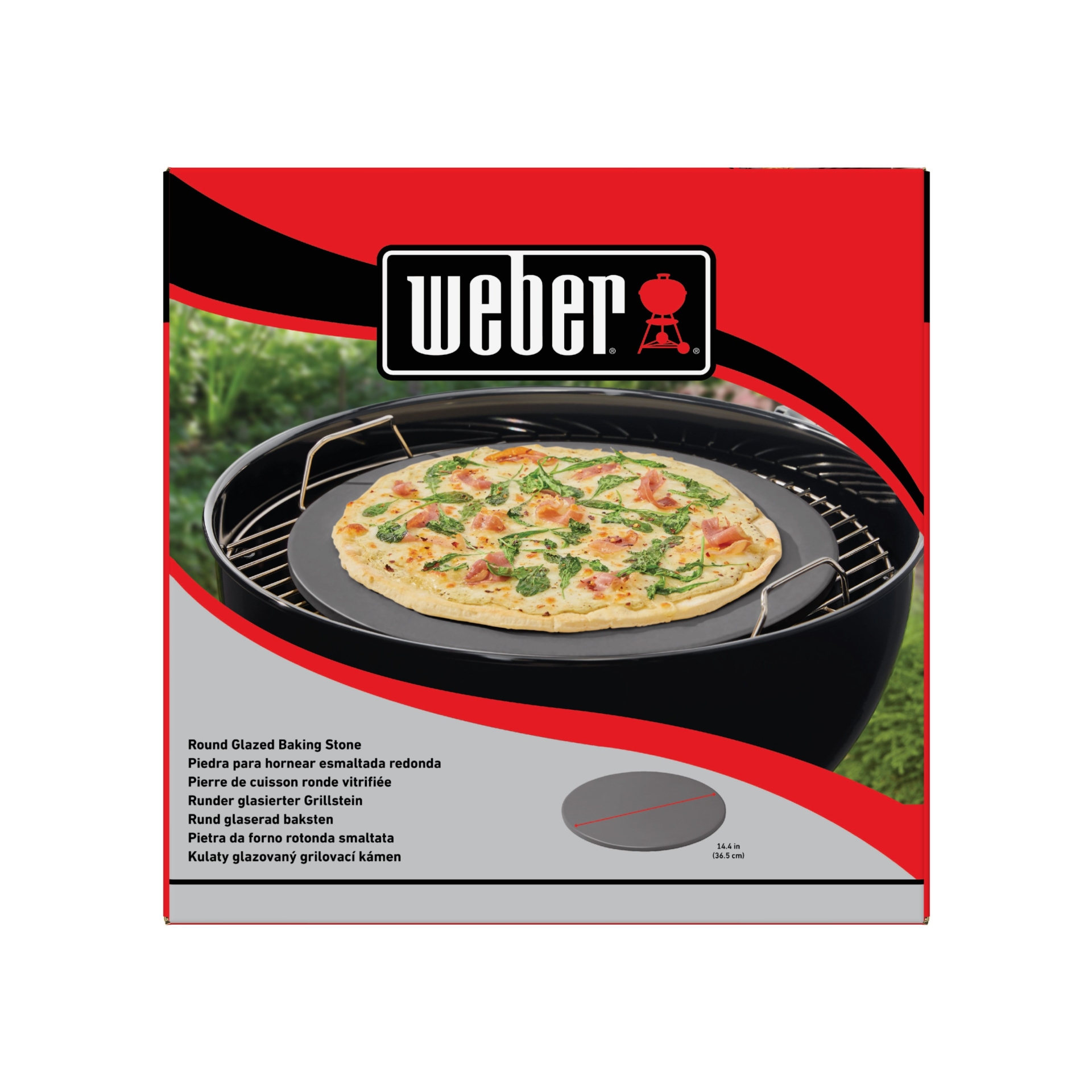 Weber Crafted Glasierter Grillstein​